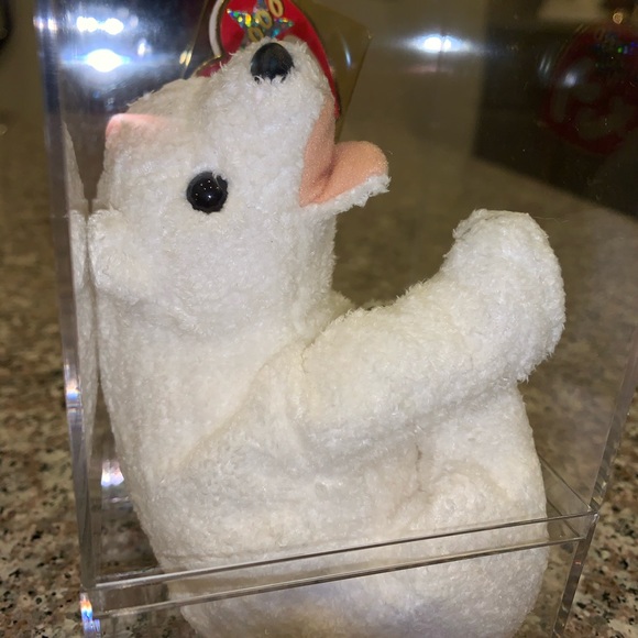 TY Beanie Babies 2000 Aurora Polar Bear - Picture 2 of 8